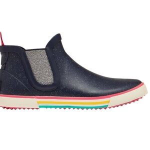 Joules Rainwell Short Height Casual Rain Boots Girls Size 3